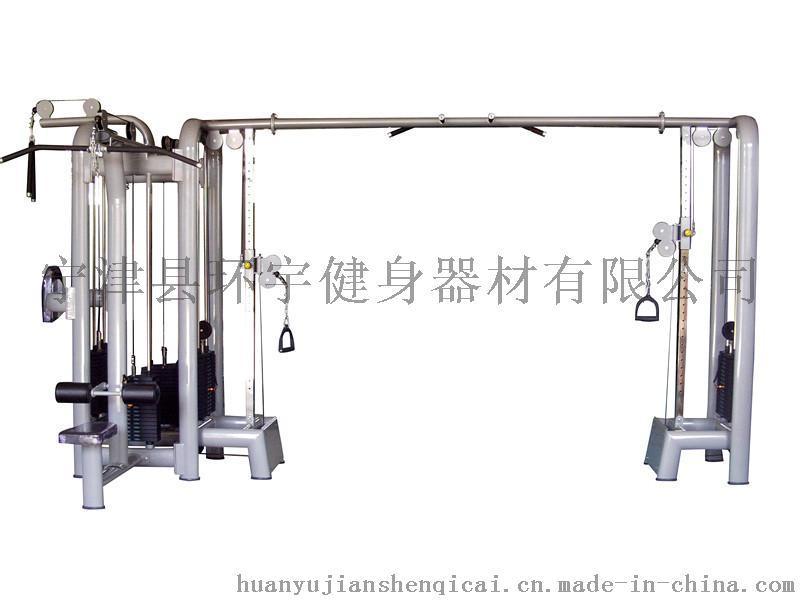 山東寧津環(huán)宇勁爆熱銷 健身器材 豪華五站位綜合訓(xùn)練器